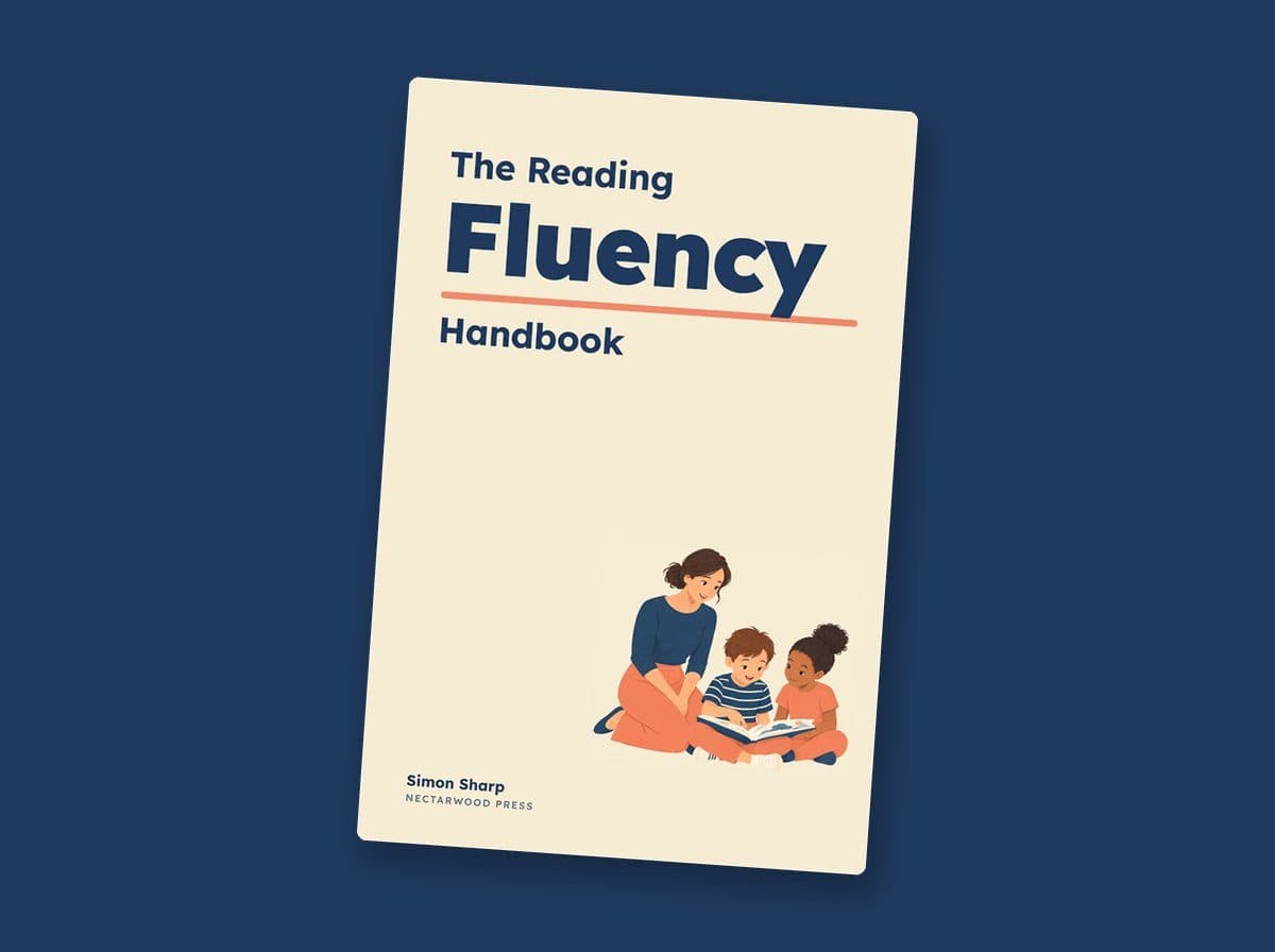 The cover of The Reading Fluency Handbook